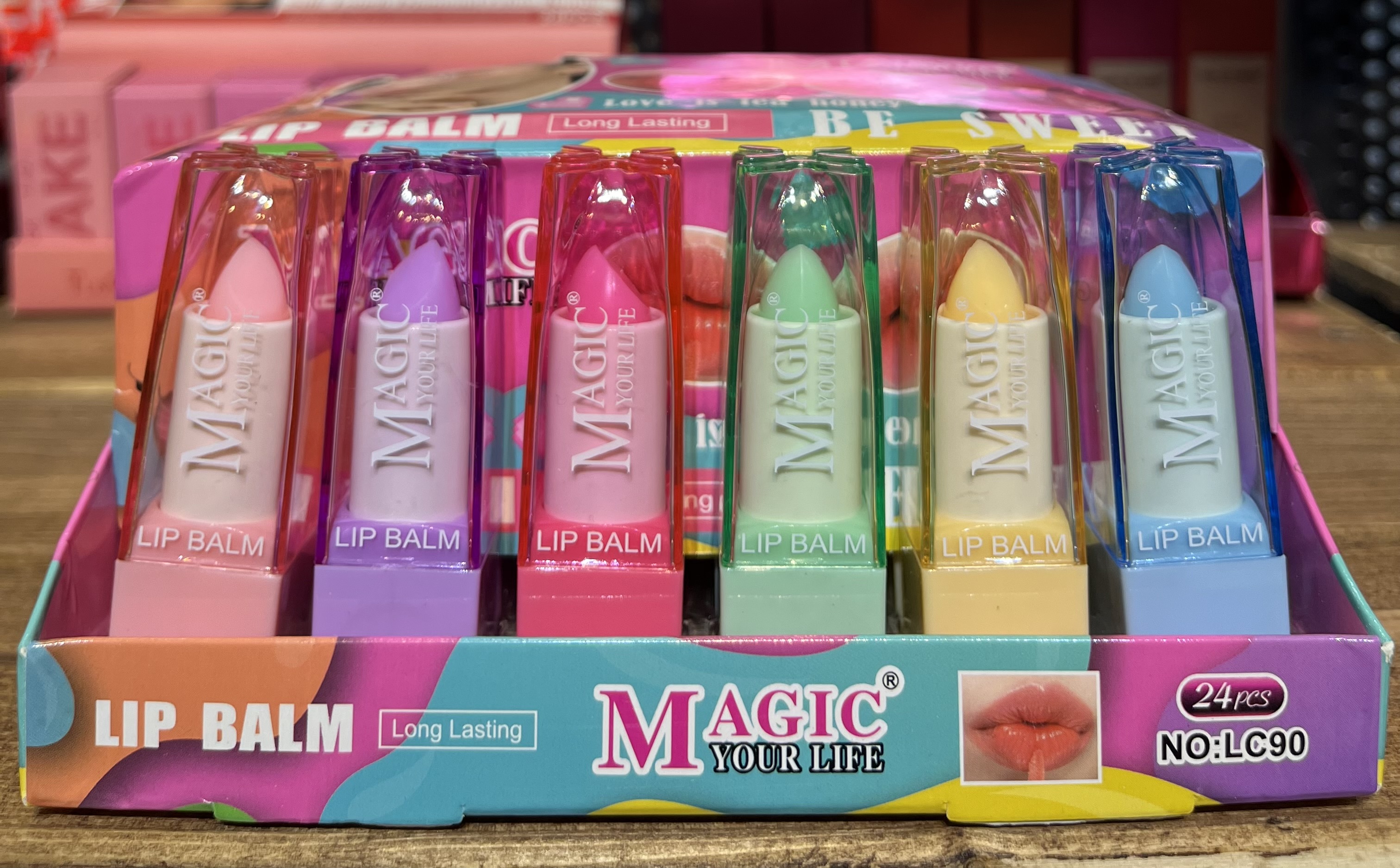 بالم لب حرارتی مجیک