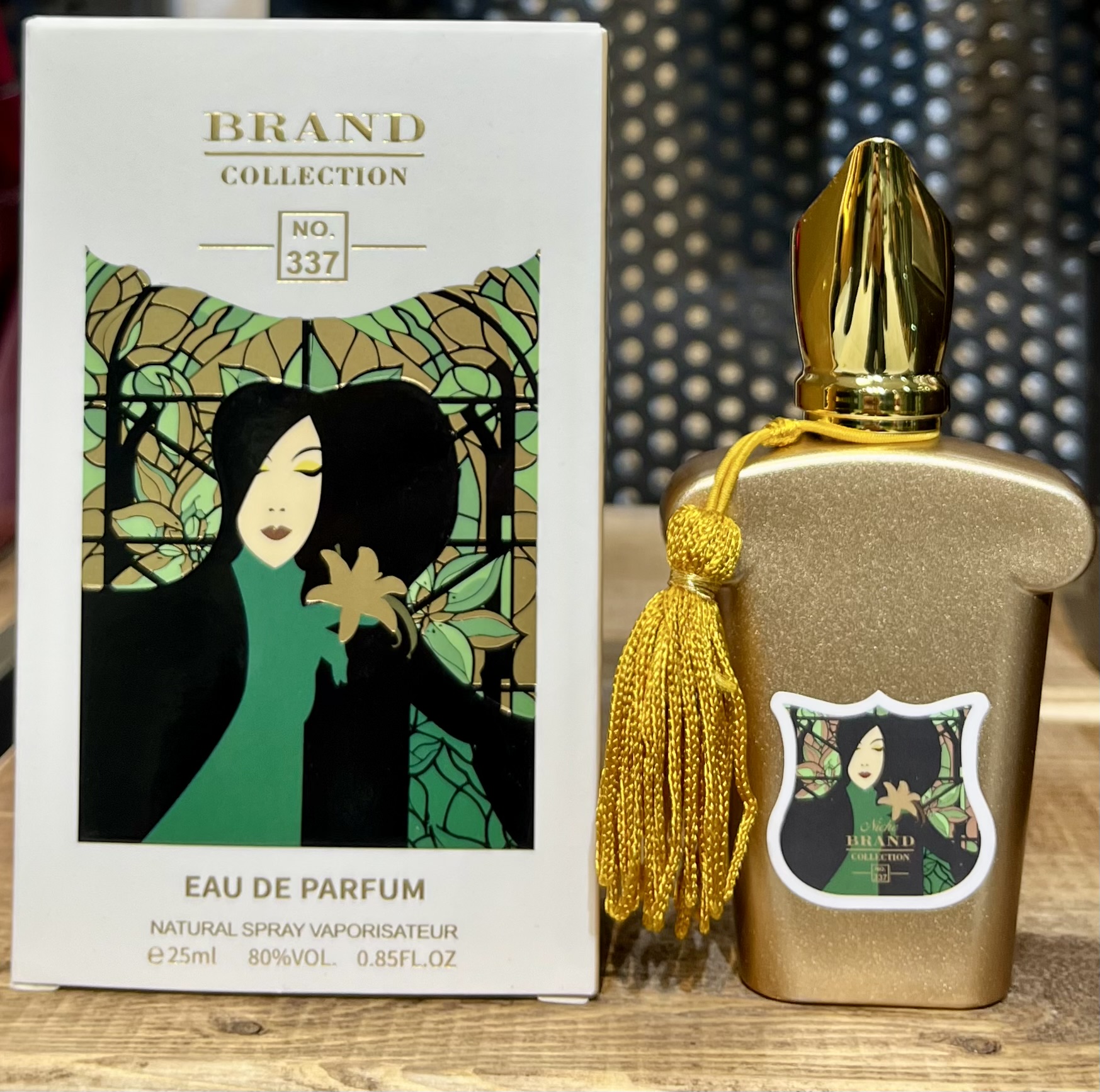 ادکلن زنانه کازاموراتی زرجف لیرا برند کالکشن کد ۳۳۷ حجم ۲۵ میل